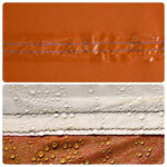 vidaXL Kempingový vetrolam sivo-oranžový 340x130 cm vodeodolný – Obrázok 11