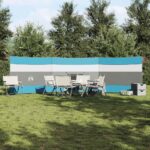 vidaXL Kempingový vetrolam modrý 508x130 cm vodeodolný – Obrázok 3