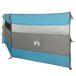 vidaXL Kempingový vetrolam modrý 508x130 cm vodeodolný – Obrázok 5