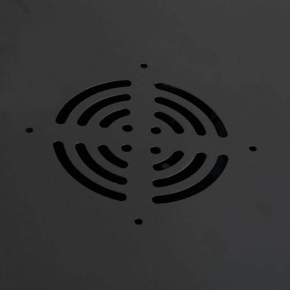 vidaXL 4U Nástenná serverová skriňa 19" 53x40x21 cm IP20 – Obrázok 6