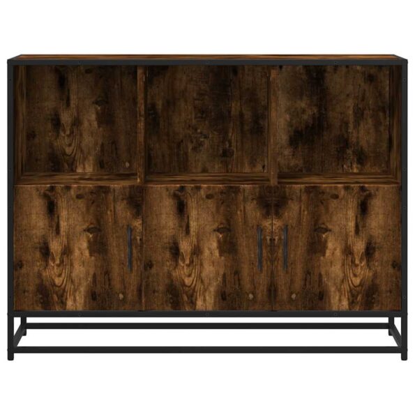 VXL8721102840906_g_en_hd_2.jpg vidaXL Komoda dymový dub 100x35x76 cm kompozitné drevo – Obrázok 4