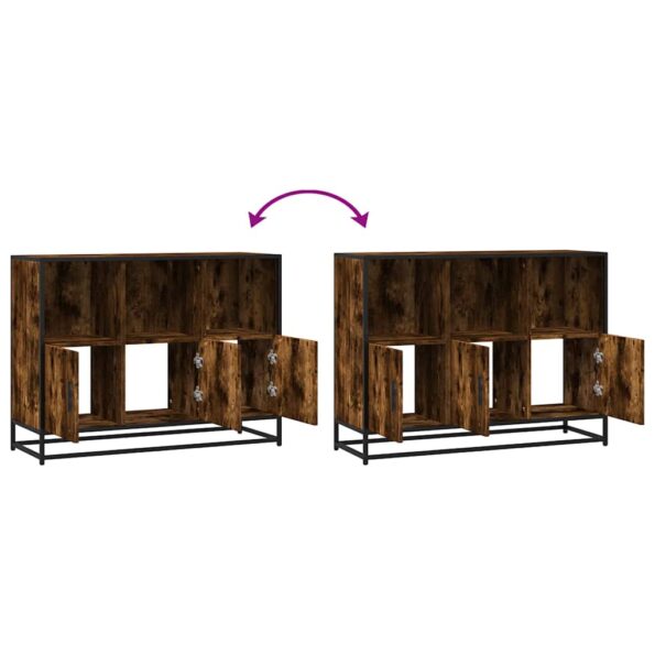 VXL8721102840906_g_en_hd_6.jpg vidaXL Komoda dymový dub 100x35x76 cm kompozitné drevo – Obrázok 8