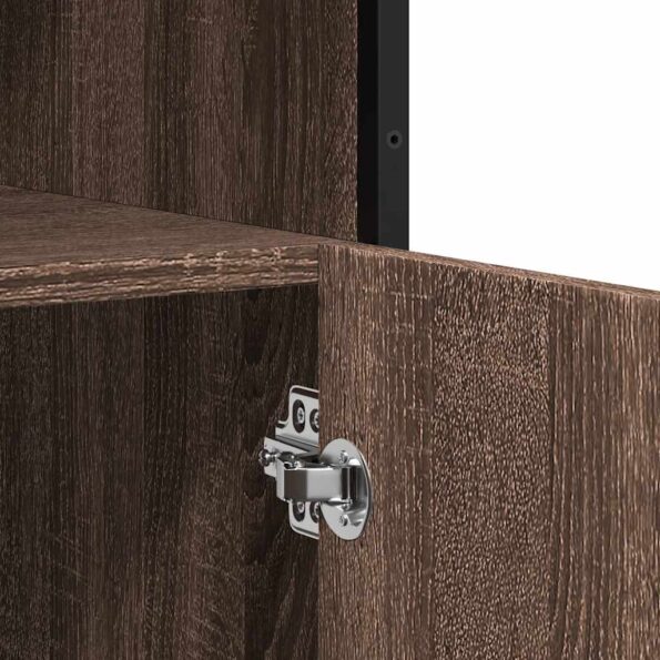 vidaXL Komoda hnedý dub 100x35x76 cm kompozitné drevo – Obrázok 9