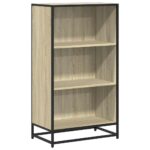vidaXL Knižnica dub sonoma 60x35x107,5 cm kompozitné drevo – Obrázok 2