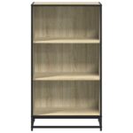 vidaXL Knižnica dub sonoma 60x35x107,5 cm kompozitné drevo – Obrázok 4