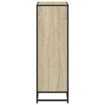 vidaXL Knižnica dub sonoma 60x35x107,5 cm kompozitné drevo – Obrázok 5