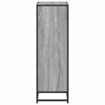 vidaXL Knižnica sivá sonoma 60x35x107,5 cm kompozitné drevo – Obrázok 5
