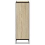 vidaXL Knižnica dub sonoma 80,5x35x107,5 cm kompozitné drevo – Obrázok 5