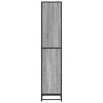 vidaXL skrinka na knihy sivá Sonoma 40x35x170,5 cm Konštrukčné drevo – Obrázok 5