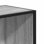 vidaXL skrinka na knihy sivá Sonoma 40x35x170,5 cm Konštrukčné drevo – Obrázok 7