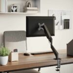 VidaXL rameno jeden monitor max 27 palcovú plynovú pružinu obrazovky – Obrázok 3