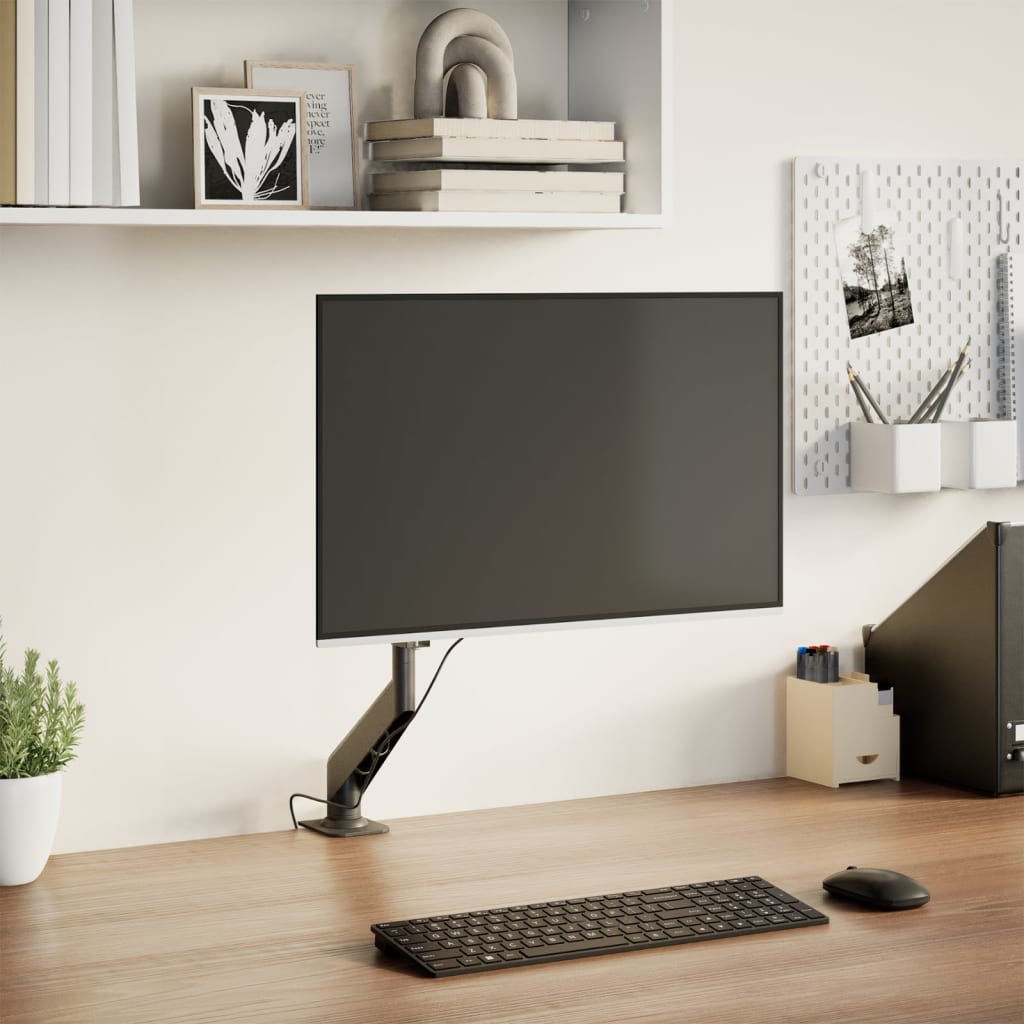 VXL8721102858994_m_en_hd_1.jpg VidaXL rameno jeden monitor max 27 palcovú plynovú pružinu obrazovky – Obrázok 1