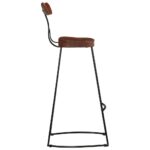 vidaXL Barové stoličky 2 ks 49x43x103 cm mangový masív – Obrázok 3