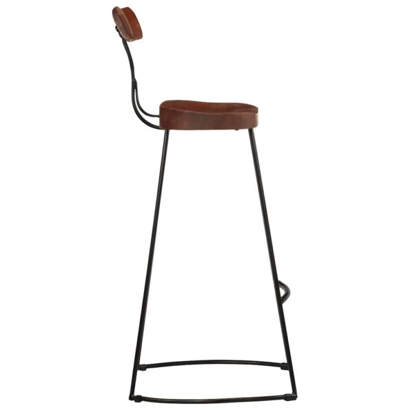 vidaXL Barové stoličky 2 ks 49x43x103 cm mangový masív – Obrázok 3