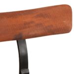 vidaXL Barové stoličky 2 ks 49x43x103 cm mangový masív – Obrázok 5