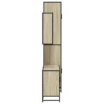 vidaXL 3-dielna súprava kúpeľňových skriniek sonoma kompozitné drevo – Obrázok 6