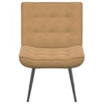 VidaXL Relaxačné kreslo Hnedá 64x74x84 cm Zamat – Obrázok 4