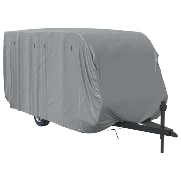 vidaXL Poťah na karavan sivý 670x250x220 cm netkaná textília – Obrázok 2