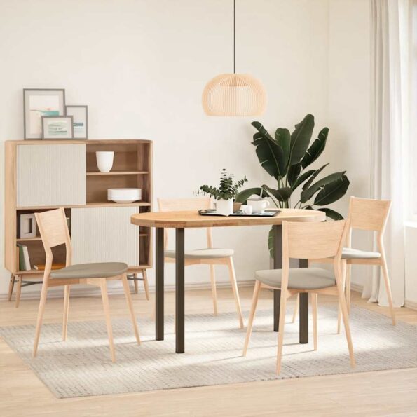 VidaXL Konzolové stolové nohy 4 ks prírodná oceľ 72-74 cm oceľ – Obrázok 3