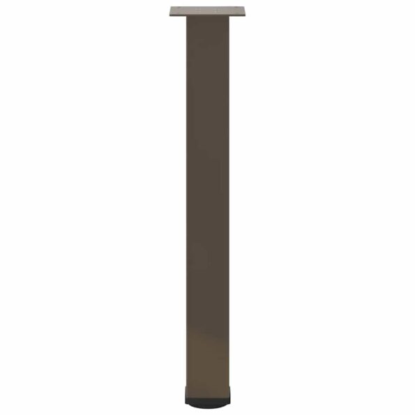 VidaXL Konzolové stolové nohy 4 ks prírodná oceľ 72-74 cm oceľ – Obrázok 5