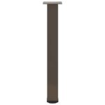 VidaXL Konzolové stolové nohy 4 ks prírodná oceľ 72-74 cm oceľ – Obrázok 6