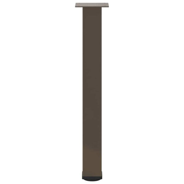 VidaXL Konzolové stolové nohy 4 ks prírodná oceľ 72-74 cm oceľ – Obrázok 6