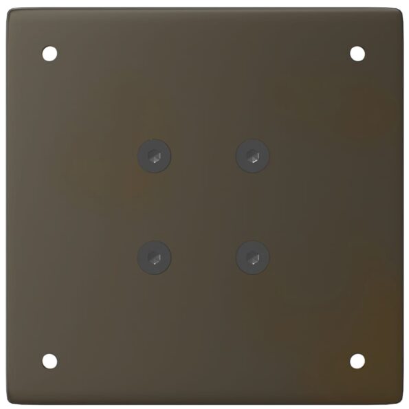 VidaXL Konzolové stolové nohy 4 ks prírodná oceľ 72-74 cm oceľ – Obrázok 7