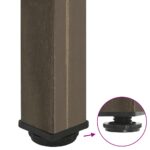 VidaXL Konzolové stolové nohy 4 ks prírodná oceľ 72-74 cm oceľ – Obrázok 9