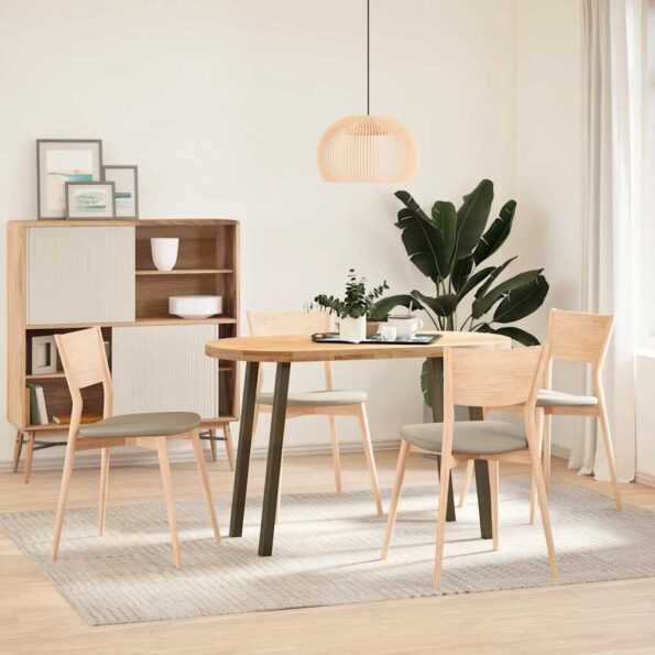 VidaXL Konzolové stolové nohy 4 ks prírodná oceľ 72 cm oceľ – Obrázok 3