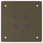 VidaXL Konzolové stolové nohy 4 ks prírodná oceľ 72 cm oceľ – Obrázok 7