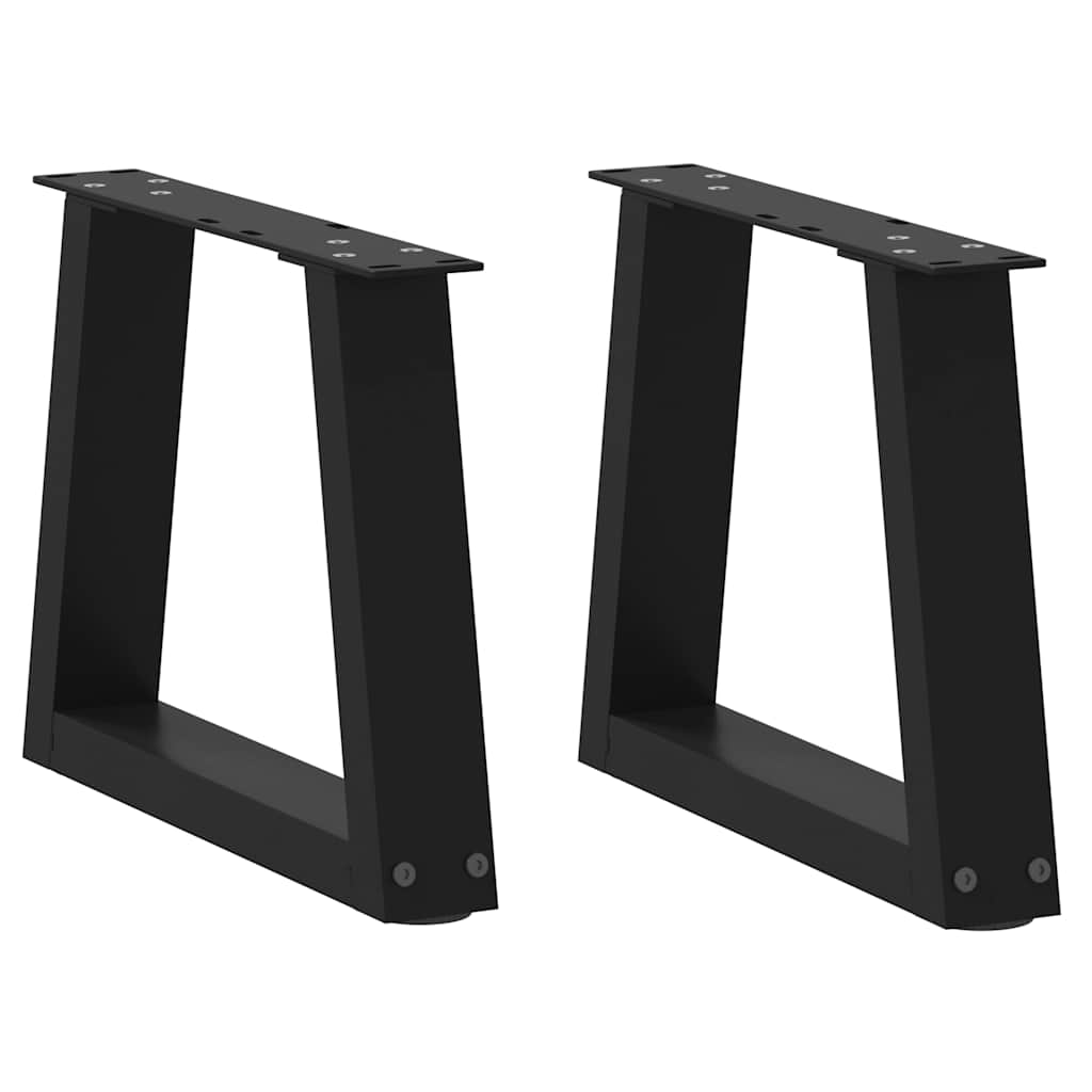 VXL8721102956898_a_en_hd_1.jpg vidaXL Nohy ku konferenčnému stolíku v tvare V, 2 ks, čierne, 40 x (30-31,3) cm, oceľové – Obrázok 1