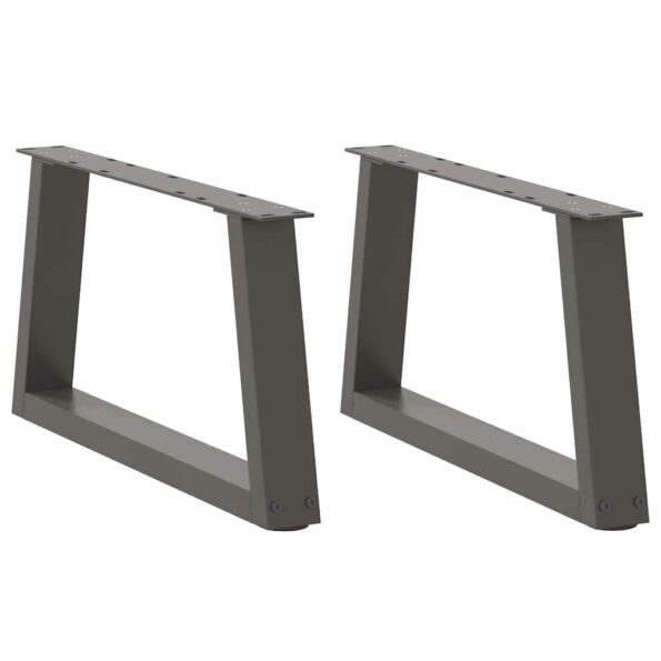 VXL8721102956997_a_en_hd_1.jpg vidaXL Nohy jedálenského stola V-Shape 2 ks Antracit 60x(30-31,3)cm – Obrázok 1