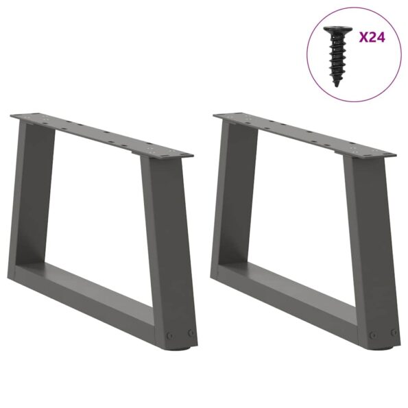 VXL8721102956997_g_en_hd_2.jpg vidaXL Nohy jedálenského stola V-Shape 2 ks Antracit 60x(30-31,3)cm – Obrázok 3