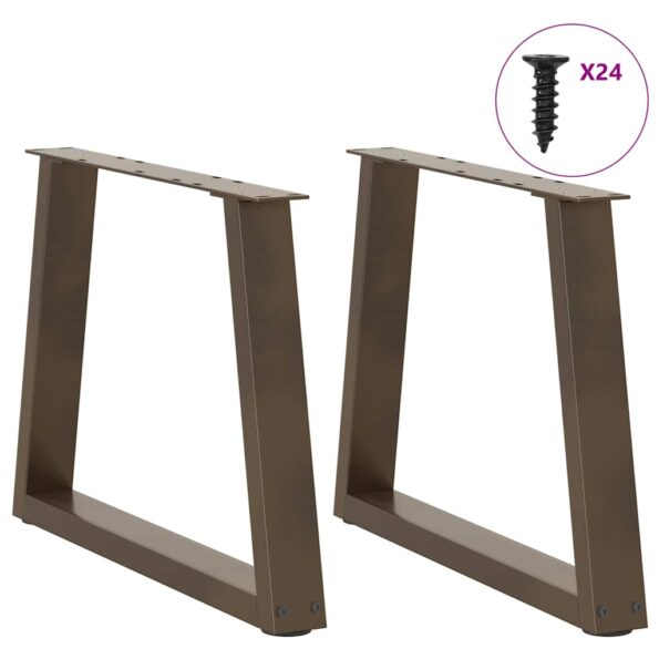 VXL8721102957208_g_en_hd_2.jpg vidaXL Nohy jedálenského stola V-Shape 2 ks Prírodná oceľ – Obrázok 3