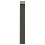 vidaXL Nohy jedálenského stola V-Shape 2 ks Antracit 70x(42-43,3) cm – Obrázok 6