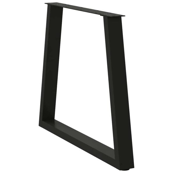 VXL8721102957376_g_en_hd_3.jpg vidaXL Nohy jedálenského stola V-Shape 2 ks Čierna 80x(72-73,3)cm Oceľ – Obrázok 4