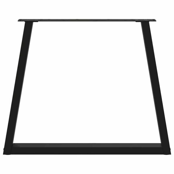 VXL8721102957376_g_en_hd_4.jpg vidaXL Nohy jedálenského stola V-Shape 2 ks Čierna 80x(72-73,3)cm Oceľ – Obrázok 5