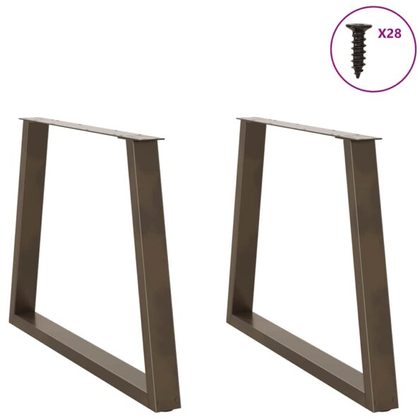 VXL8721102957444_g_en_hd_2.jpg vidaXL Nohy jedálenského stola V-Shape 2 ks Prírodná oceľ – Obrázok 3