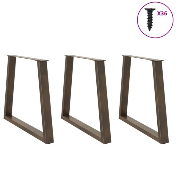 VXL8721102957529_g_en_hd_2.jpg vidaXL Nohy jedálenského stola V-Shape 3 ks Prírodná oceľ – Obrázok 3