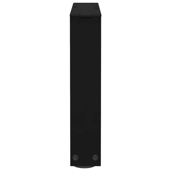 vidaXL Nohy konferenčného stolíka V-Shape 2 ks Čierna 30x(30-31,3) cm – Obrázok 6