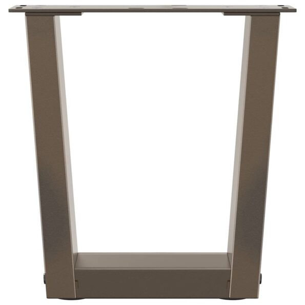 VXL8721102957680_g_en_hd_4.jpg vidaXL Nohy jedálenského stola V-Shape 2 ks Prírodná oceľ – Obrázok 5