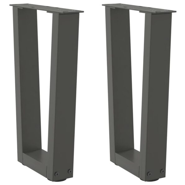 VXL8721102957871_a_en_hd_1.jpg vidaXL Nohy jedálenského stola V-Shape 2 ks Antracit 28x(42-43,3) cm – Obrázok 1