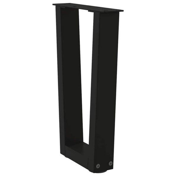 VXL8721102957895_g_en_hd_3.jpg vidaXL Nohy jedálenského stola V-Shape 2 ks Čierna 38x(42-43,3) cm – Obrázok 4