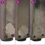 vidaXL Nohy jedálenského stola V-Shape 2 ks Prírodná oceľ – Obrázok 10