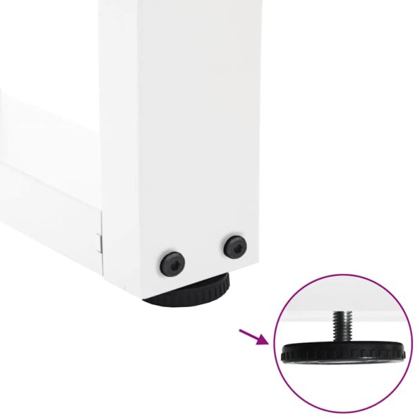 VXL8721102958182_g_en_hd_8.jpg vidaXL Nohy jedálenského stola V-Shape 2 ks Biela 90x(72-73,3) cm Oceľ – Obrázok 9
