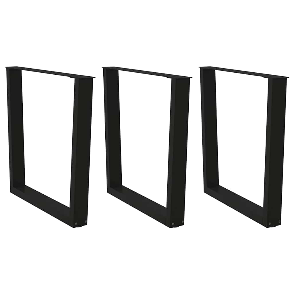 VXL8721102958298_a_en_hd_1.jpg vidaXL Nohy k jedálenskému stolu v tvare V, 3 ks, čierne, 80 x (72-73,3) cm, oceľ – Obrázok 1