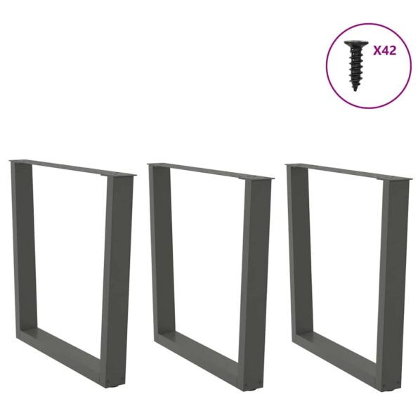 VXL8721102958311_g_en_hd_2.jpg vidaXL Nohy jedálenského stola V-Shape 3 ks Antracit 80x(72-73,3) cm – Obrázok 3