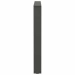vidaXL Nohy k jedálenskému stolu v tvare V, 3 ks, antracitové, 90 x (72-73,3) cm, oceľ – Obrázok 6