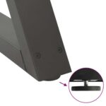 vidaXL Nohy konferenčného stolíka 2 ks Antracit 30x(30-31,3) cm Oceľ – Obrázok 9