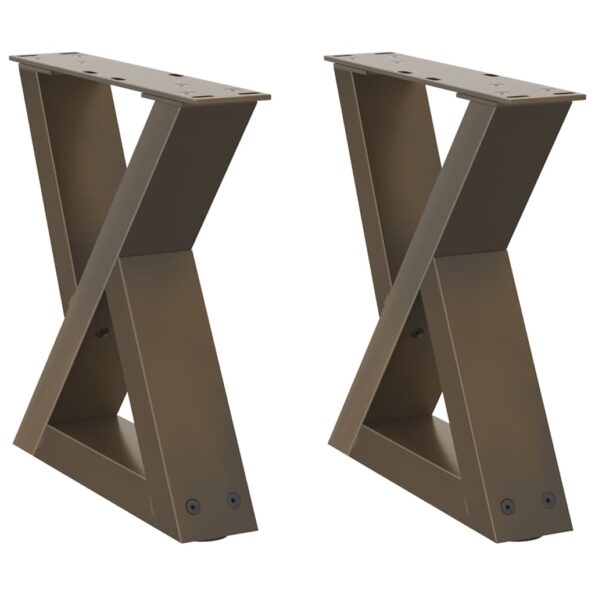 VXL8721102958441_g_en_hd_1.jpg VidaXL Nohy konferenčného stolíka 2 ks Prírodná oceľ 30x(30-31,3) cm – Obrázok 2